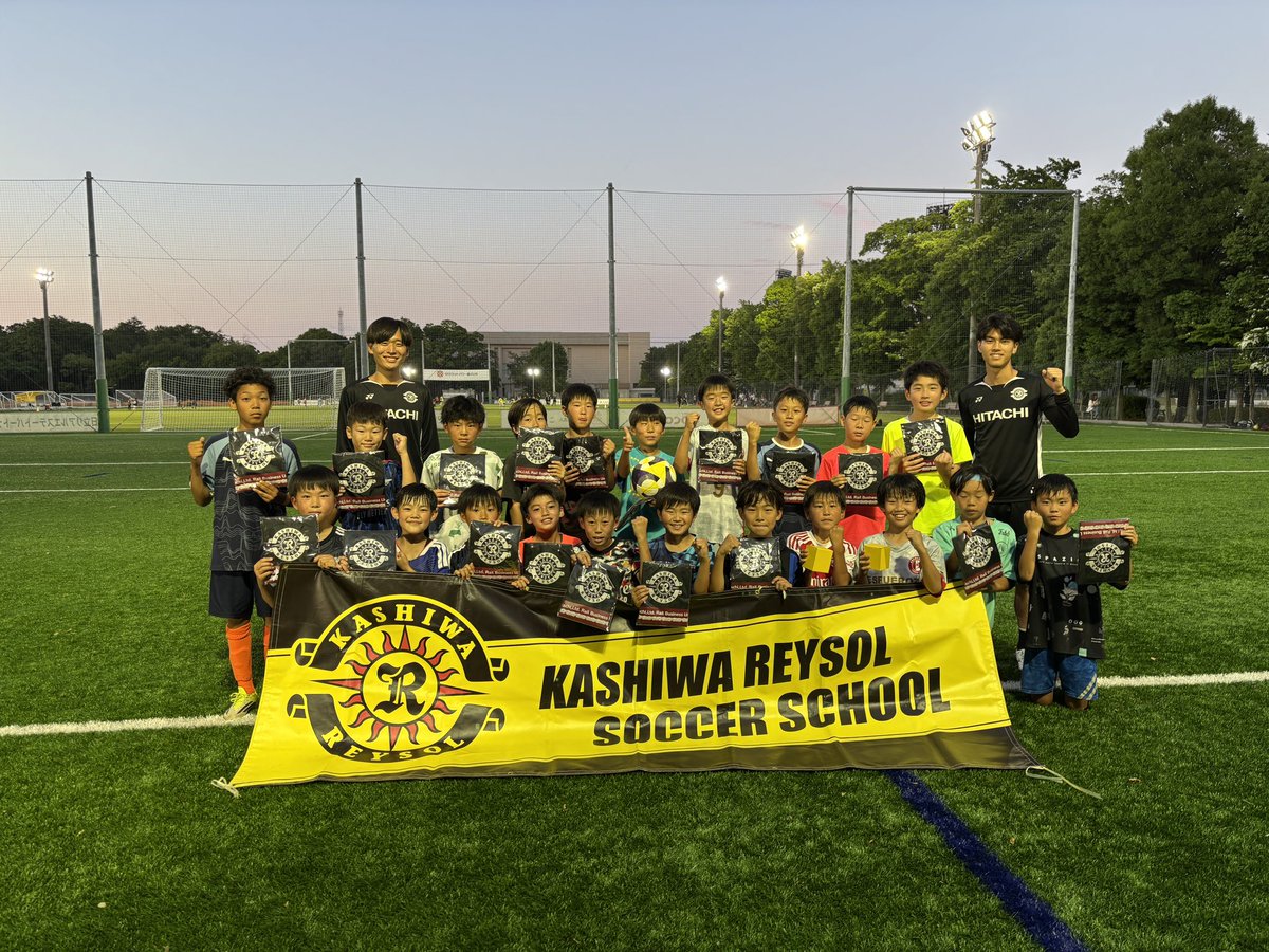 reysolschool's tweet photo. 柏レイソルスクールコーチが担当するトレセントレーニングを実施しました！

📍5/30（土）鎌ヶ谷市U-11
📍5/31（日）八千代市U-11

2つの市のトレセン選手たちが日立台に来てくれました🟡

参加してくれた皆さんありがとうございました！
また日立台で会いましょう🙌

#NoREYSOLNoLIFE  
#柏レイソル https://t.co/9epbSaIQV9
