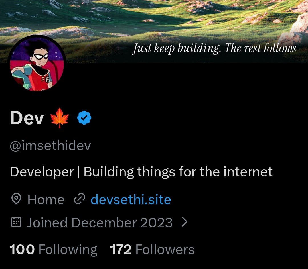 Dev 🍁 tweet media