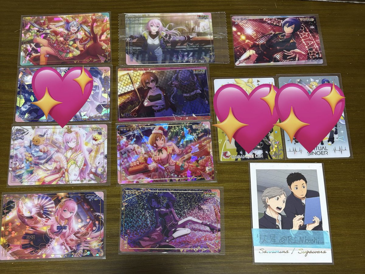 RINboshi__'s tweet photo. 【交換 譲渡】プロセカ ウエハース12

求:12弾志歩、瑞希、150/枚+送料

譲:12弾穂波、過去弾ウエハース

同数希望のため片方だけの場合、お返事にお時間いただく場合がございます。

過去弾は開封済みが多いため、開封済みでも大丈夫な方のみ

難しいと思いますが検索からもお気軽にお声掛けください https://t.co/PIFpqg2Jcf