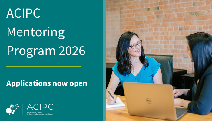 ACIPC's tweet photo. Applications are now open for the 2026 ACIPC Mentoring Program!

Free for financial members, the program pairs mentees with experienced IPC practitioners — with exciting new features for 2026!

Register now: https://t.co/MsITBoBZB1

#ACIPC #IPC #Mentoring https://t.co/2VwPhsEewB