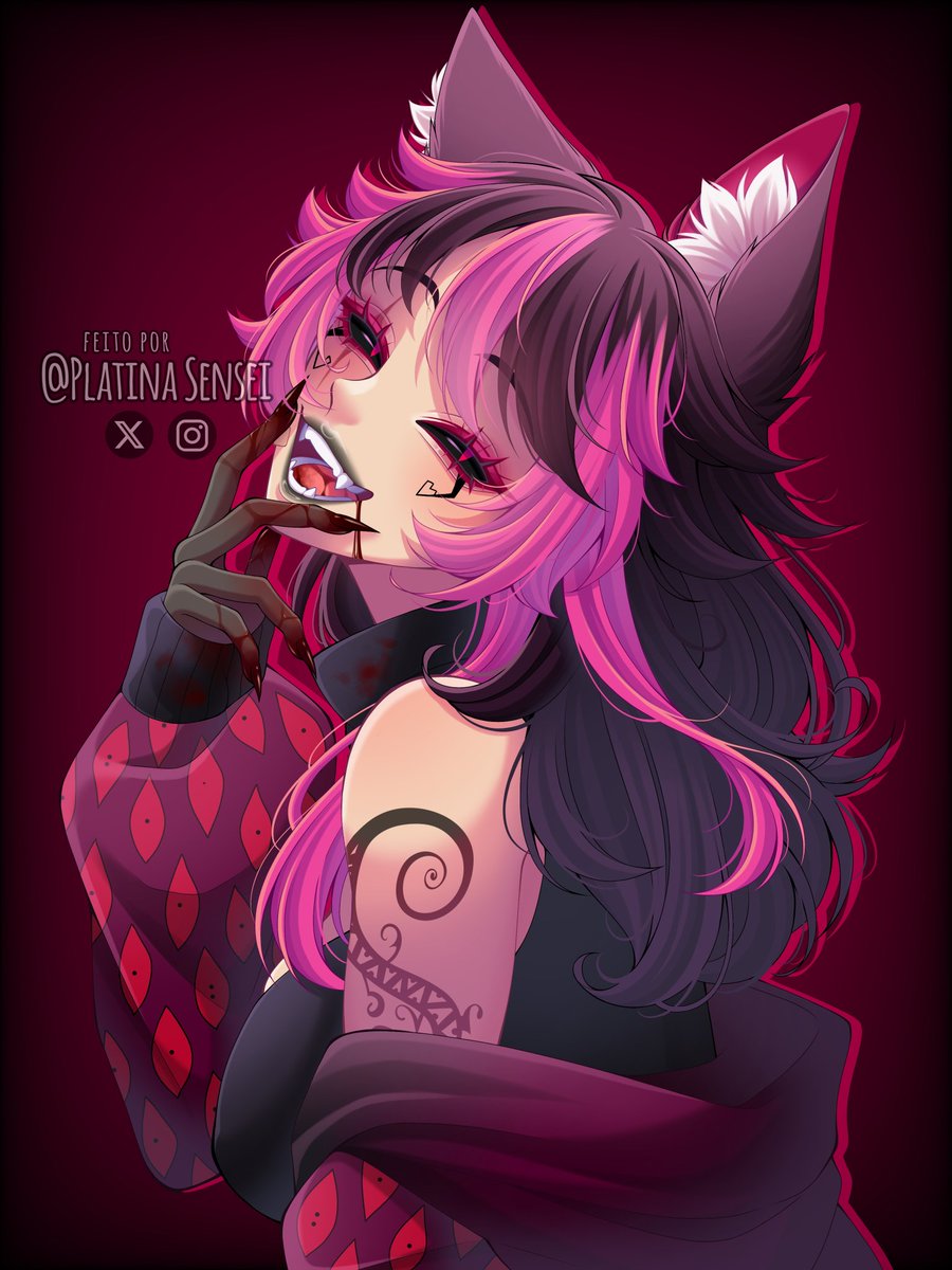 PlatinaSensei's tweet photo. 🔹COMISSÃO FINALIZADA!! ✨
.
🔹Artezinha dessa gata maravilhosa que adora um suco de morango (⁠◡⁠ ⁠ω⁠ ⁠◡⁠)✨🍓
.
🔹Feito Para: @RayChatteVT
. https://t.co/Qa8X3qIemA