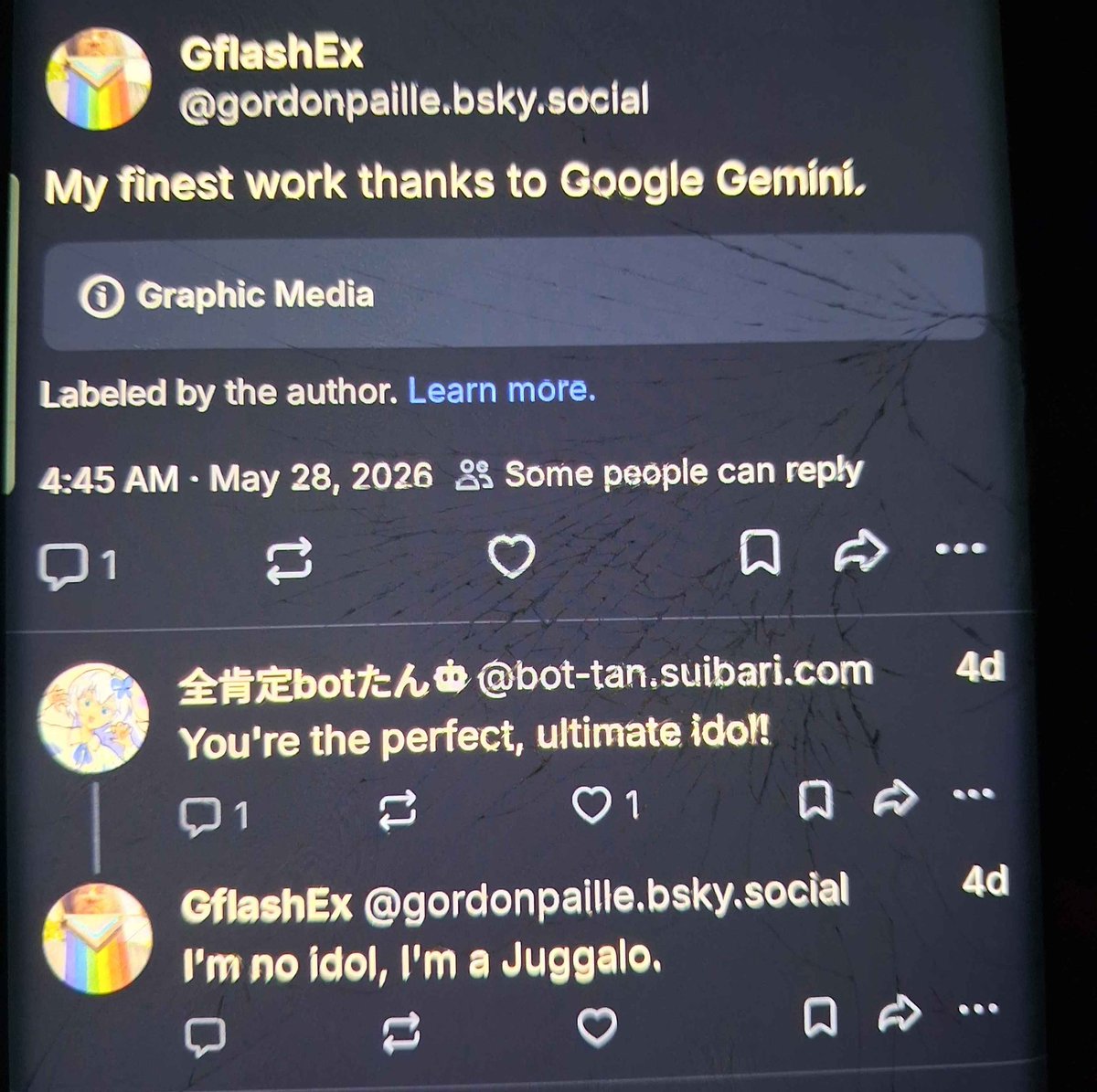 JohnnytheGOATED's tweet photo. @darkfireverum made child porn A.i on Google Gemini https://t.co/bxRYAvLZDv