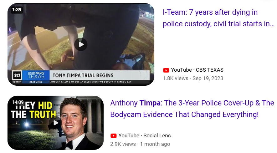 KatLogan74480's tweet photo. @TheAliceSmith Tony Timpa was American, died the same way Geroge Floyd did, but he was a white guy so you never heard of him. No cops were charged. https://t.co/AnjsouSOPR
