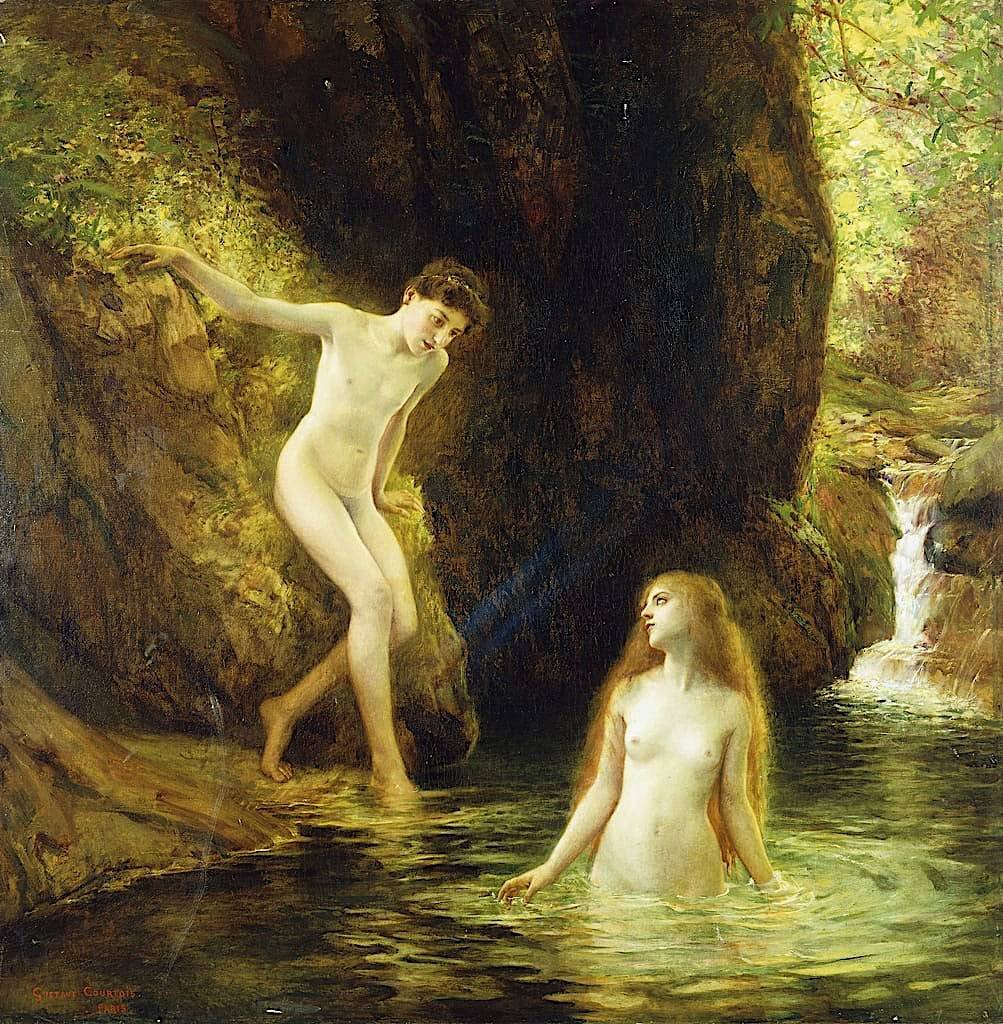 1313Laro's tweet photo. «Дафнис и Хлоя» Гюстав Куртуа (1852–1923) https://t.co/xnBQcMF2k5