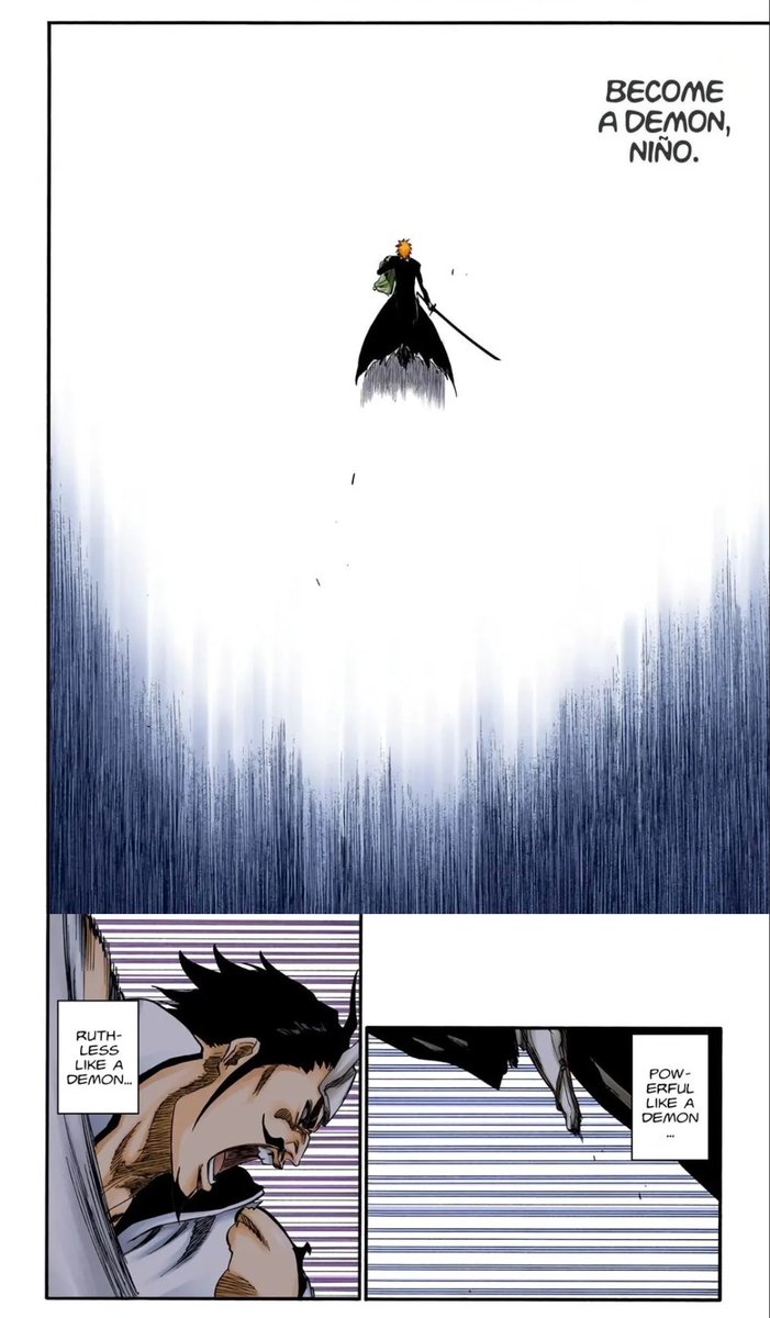 juvified's tweet photo. “become a demon”…bro js casually dropped one of the best dialogues in the series. i loved ichigo’s fight w dordoni ! https://t.co/b2TdsKQGSO