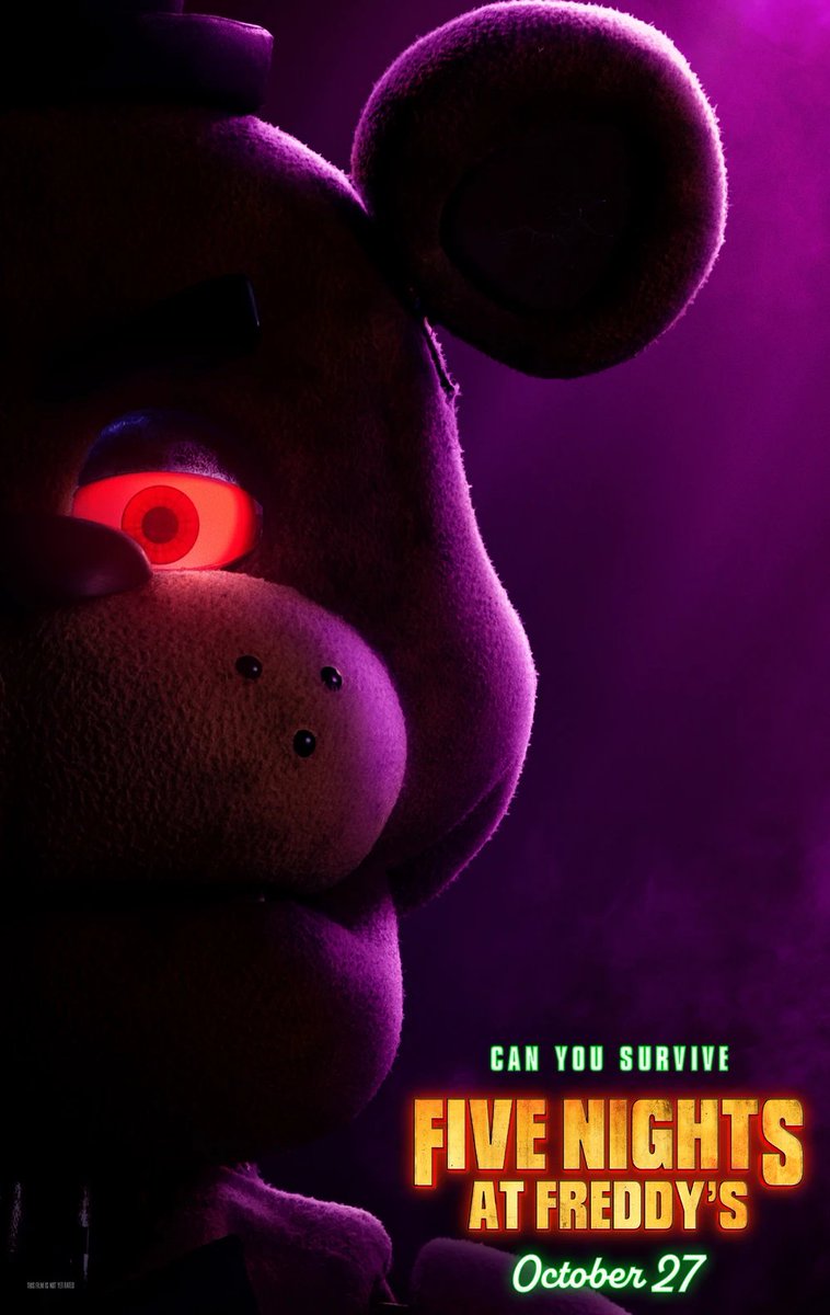 FNaFNegativity's tweet photo. The FNAF movies don't exist yet. You've just been put in charge of building the FNAF cinematic universe from scratch.

What does YOUR perfect FNAF cinematic universe look like? https://t.co/i9Q88iTk8w