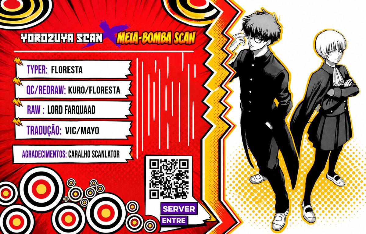 ScanMeiaBomba's tweet photo. Capítulo 06 de Class 2-B Hero Destroyerz postado!
Em parceria com a Yorozuya Scan!! 

Aproveitem a leitura!

🌸:https://t.co/GmLISQ8BDj
😺:https://t.co/UZGdzQnaoq https://t.co/ajuyyCvOX8