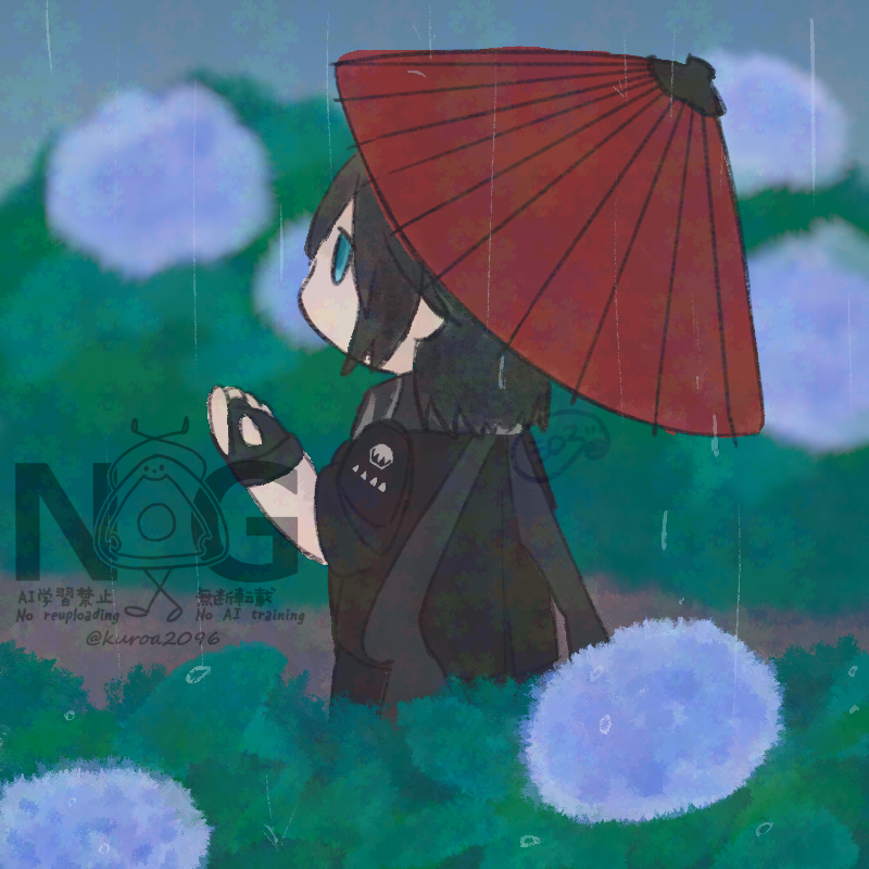 kuroa2096's tweet photo. らくがき～☔ https://t.co/pUBKmRu6Yc