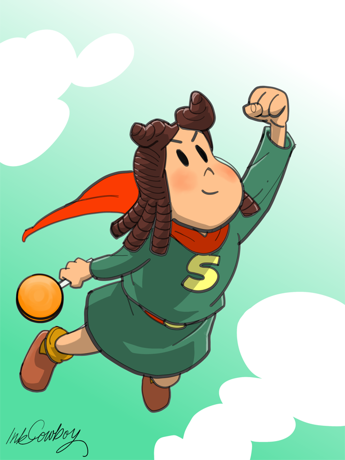 saegerart's tweet photo. Drawing "superkids" along with #comicsgatekings
Super Lulu from the Little Lulu cartoon series! Trivia, replaced Fleischer's Superman series.
@EthanVanSciver @andysmithart @DanLawlis @TheBoschFawstin @EnjetiArt @PeterGilmoreArt
@VLolosOfficiel @JonMalin @shanedavisart https://t.co/DMP63MEJir