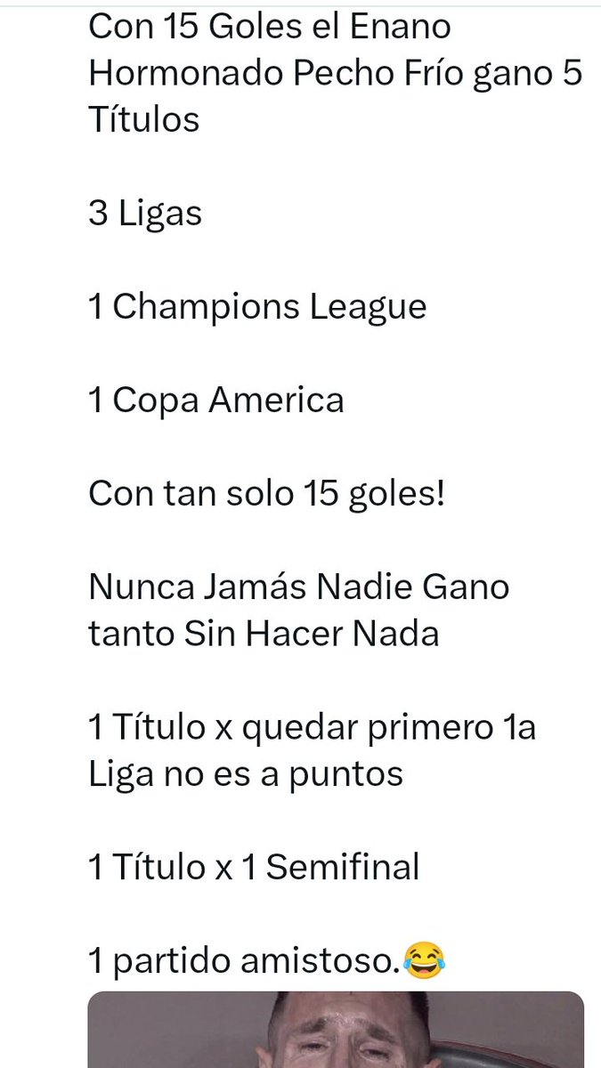 MiguelAnge8700's tweet photo. @abraham_2377 @kalas477 @garcia8873894 @arielipillo #Numeros
😂 https://t.co/c9BNsxSS01