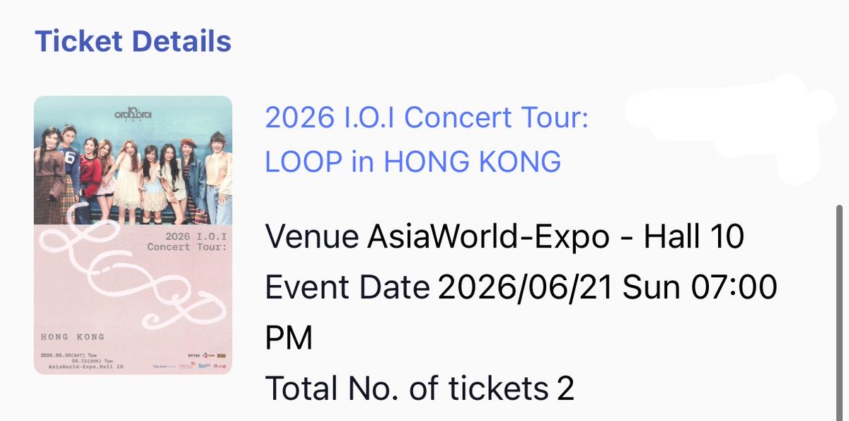 aaneiii's tweet photo. I never really planned on going since I figured 3 days of the seoul con would be enough... but....

See you on the final day!! 😭😭😭

#IOI #아이오아이 #IOICONCERTTOUR_LOOP_IN_Hongkong
#IOICONCERTTOUR_LOOP_IN_HK https://t.co/iMKAHbI9j0
