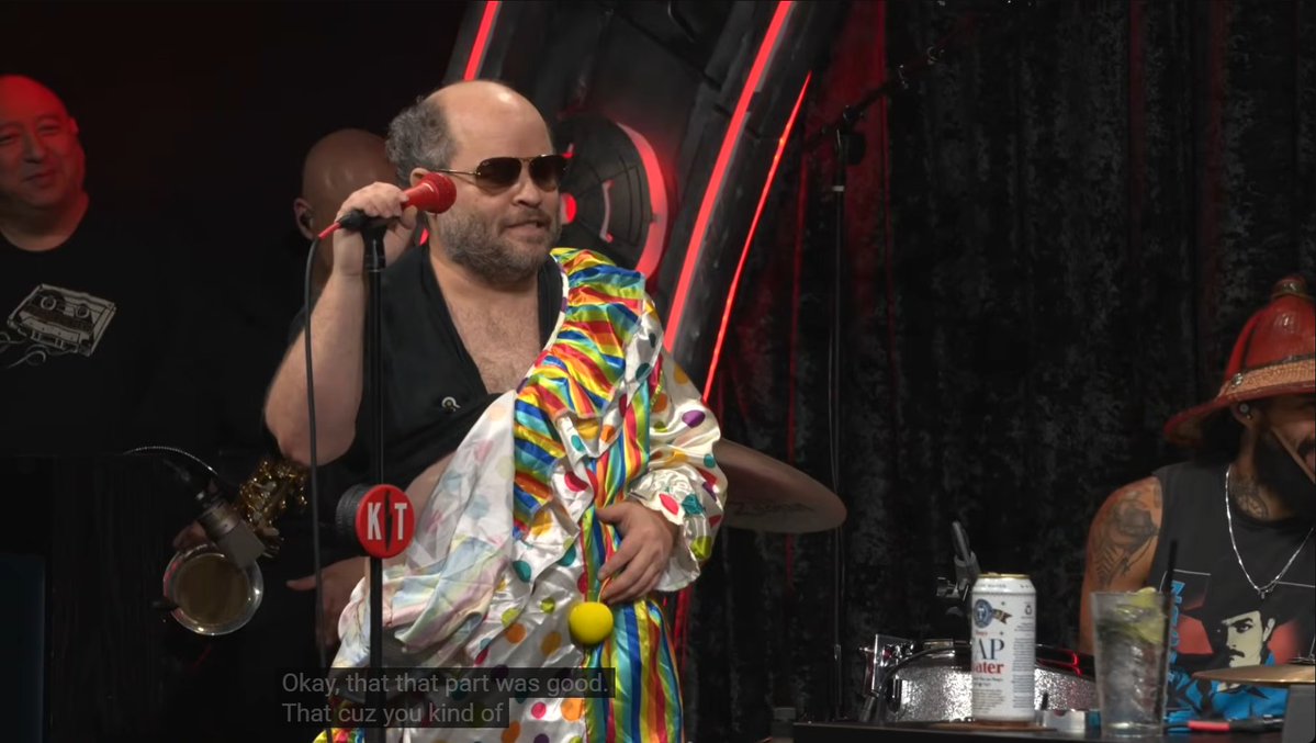 TheKinoGrove's tweet photo. Run and Watch Steven on Kill Tony. its like a meth'd out Bill Clinton in a clown outfit. https://t.co/AXW5WUKPmn