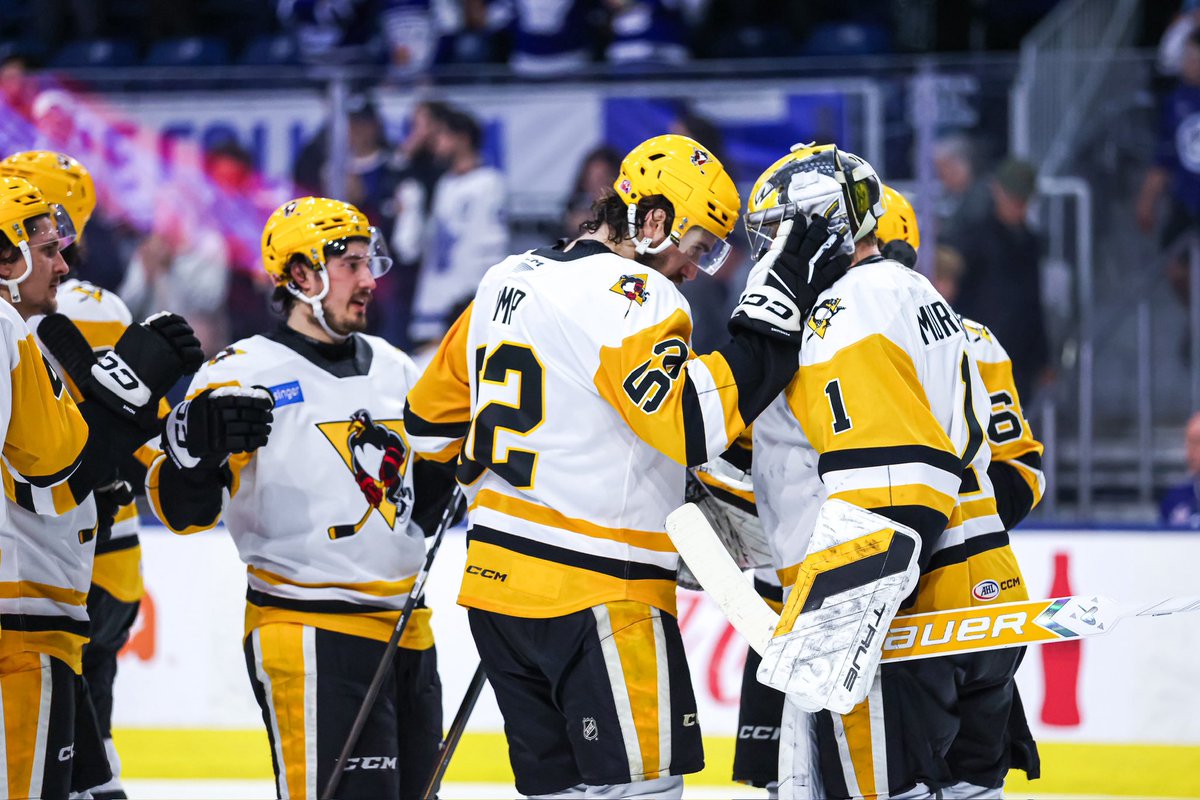 WBSPenguins's tweet photo. Game 3 is ours 🙌 https://t.co/aaLPOMnECv