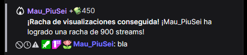 RyuoseiVT's tweet photo. Se que agregaron el sistema de rachas hace poco para todos pero yo lo tengo hace casi 3 años y siempre me he preguntado que personita tiene la racha mas alta en algun stream 🤔

Que viewer de ustedes tiene la racha mas alta? uwu en mi stream estos son las rachitas mas altas 💙 https://t.co/iqqogPGBmF