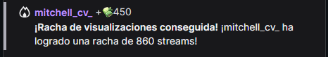 RyuoseiVT's tweet photo. Se que agregaron el sistema de rachas hace poco para todos pero yo lo tengo hace casi 3 años y siempre me he preguntado que personita tiene la racha mas alta en algun stream 🤔

Que viewer de ustedes tiene la racha mas alta? uwu en mi stream estos son las rachitas mas altas 💙 https://t.co/iqqogPGBmF