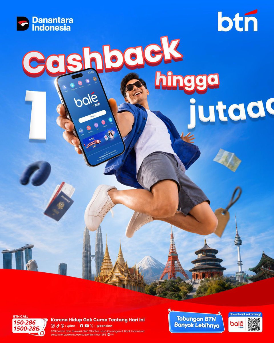 bankbtn's tweet photo. Geseeeeeeeer sampai slide terakhir buat lihat pertanyaannya😆 coba tebak, pakai fitur apa supaya bisa dapat cashback Rp1 juta?

Yuk ikut kuisnya karena ada saldo e-wallet @ Rp100K buat 5 orang (2 Instagram, 2 Facebook, dan 1 x) yang beruntung! https://t.co/pTHCExpRlw
