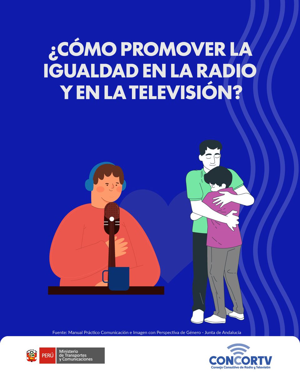 concortv's tweet photo. 🔄 ¿Cómo se nos representa en los medios de comunicación?

Todas las personas podemos ser sensibles, empáticas y cuidadoras, sin limitarnos por estereotipos 💛

📣 ¡Por una comunicación que refleje respeto, diversidad e igualdad! https://t.co/D6VGQnw1sy