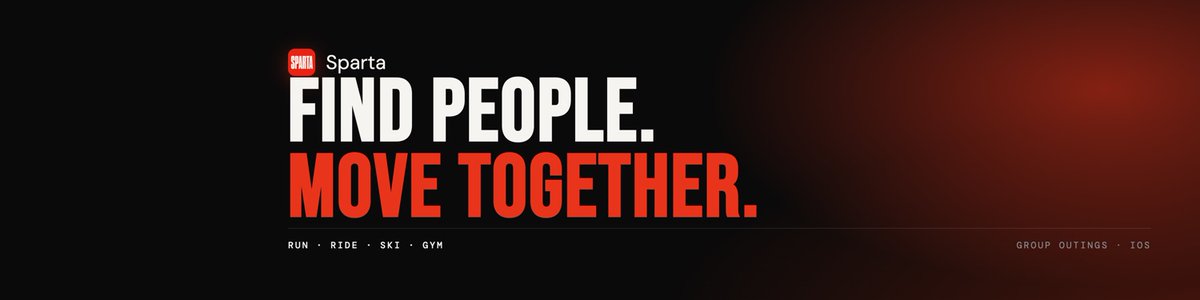 spartasportsapp's tweet photo. Your sports club doesn't need another WhatsApp group.

Post sessions in 30 seconds. Members find them on their own. Everyone tracks each other live during the activity.

150+ clubs · 3,800+ athletes · 10+ sports

https://t.co/DH9tWM9GzB https://t.co/canapijGOw