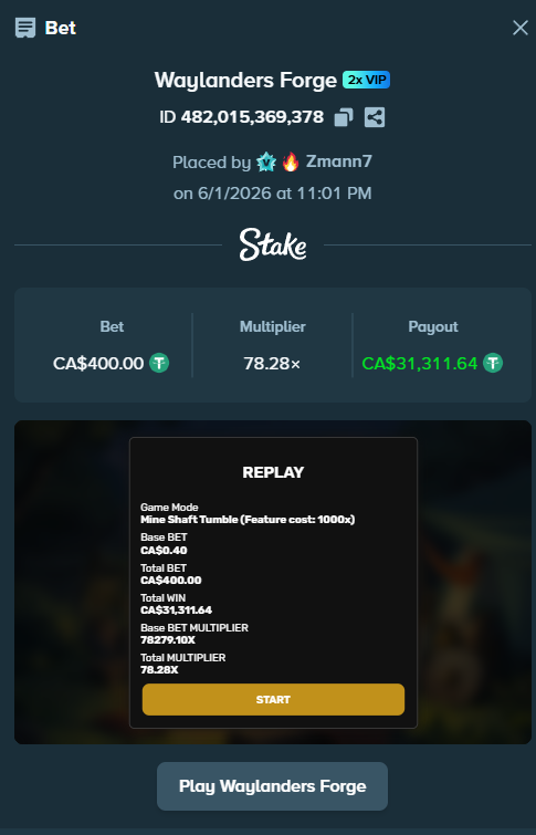 777Zmann's tweet photo. W @Stake  &amp; @ValkyrieXStudio  

Longest 5 Scatter Bonus I have ever had!

https://t.co/80YHkh2lDs

Surely got me with the double??

THANK YOU! https://t.co/lp8yxbNXfe