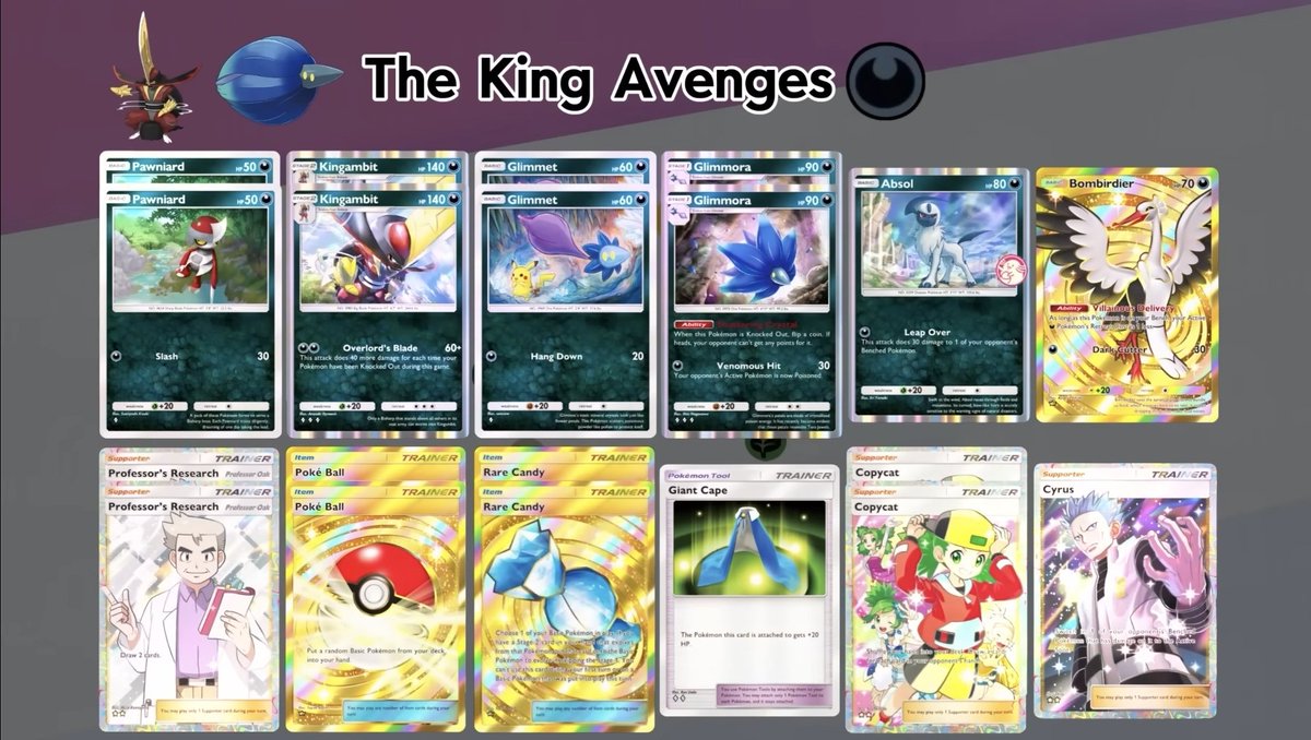 Pocket_Cooks's tweet photo. THE KING AVENGES 
Expansion: Paradox Drive 
Release Date: May 31, 2026
Energy: Dark
Credits: @MegaMogwai
#PokemonTCGPocket #Pokemonpokopia #Pokemonchampions #Pokemon #PocketCooks https://t.co/ufwraLKK0b