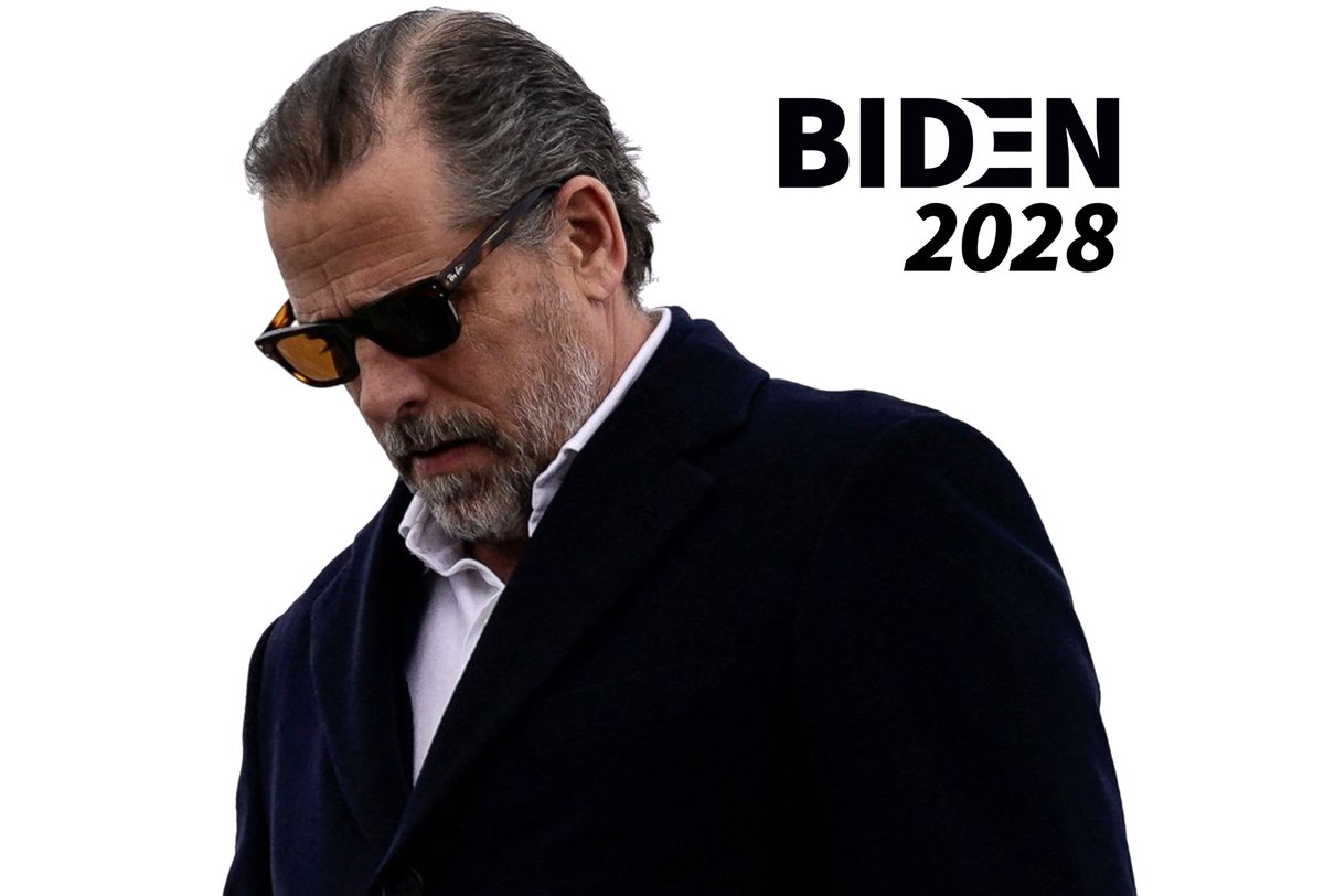 Hunter Biden 2028 tweet media
