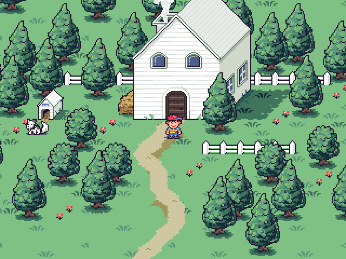 retsu_bun's tweet photo. Next month will be the original MOTHER's 37th anniversary.
#MOTHER #EarthBound #pixelart https://t.co/242c3289cW