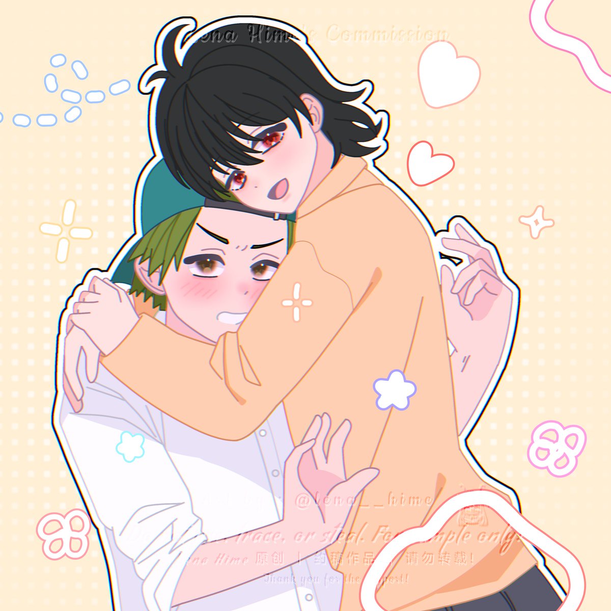 Lena__himee's tweet photo. Maaciii udah komiss beb :3 @/akasebast 🤍🤍🫶🏻
#pastelart #simpleart #commissionart #commissionresult #opencommission https://t.co/PHXavXlfhs