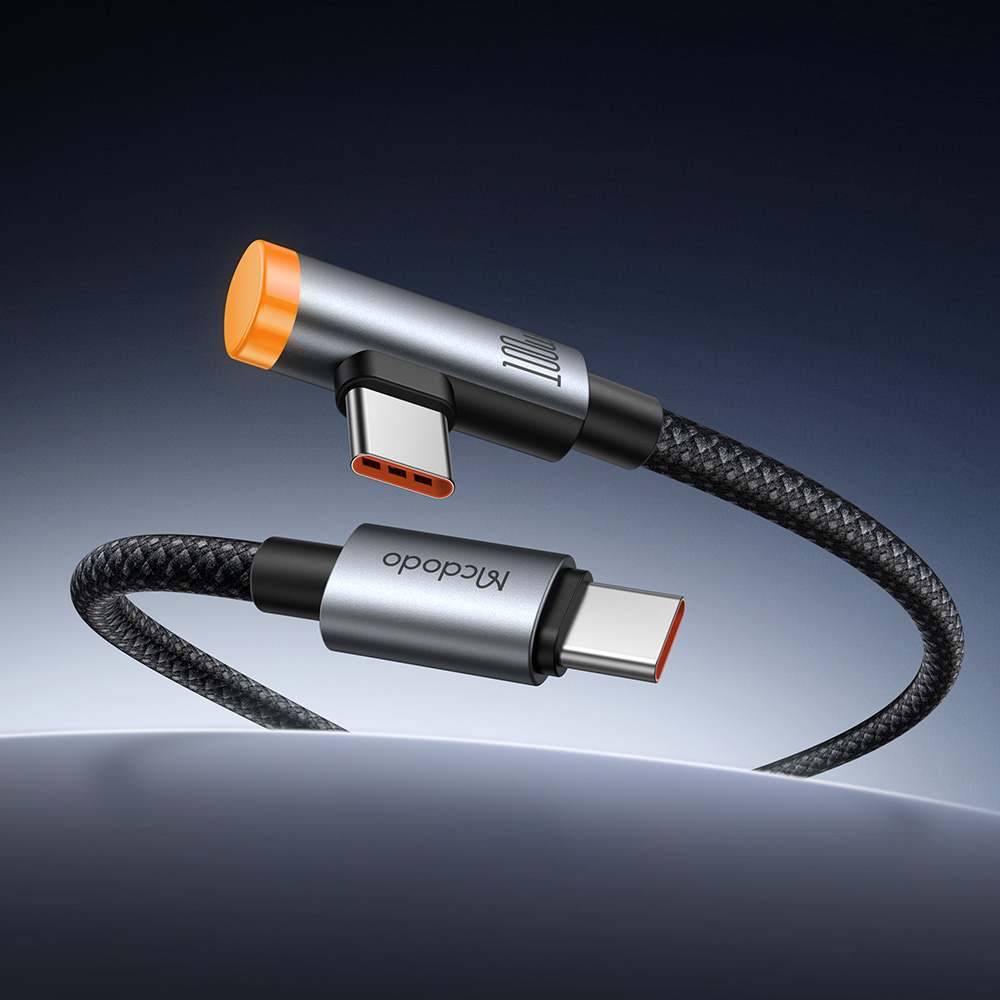 mcdodolife's tweet photo. Charging cable getting in your way while gaming or watching videos?

We built a 90° right-angle smart auto power-off cable to fix that.

More comfortable grip. Less strain. Auto power-off when fully charged.

Small upgrade. Better everyday charging.

#mcdodo #SmartCharging https://t.co/xdzJl110GI