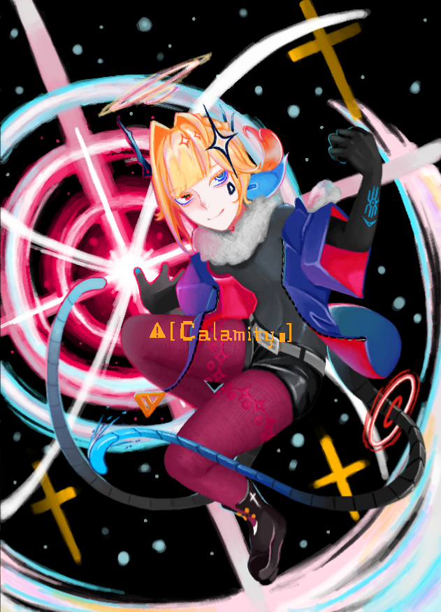 LackAstaR's tweet photo. 自創作のレテナ・レイズくん
▲[Calamity]
#LackAstaR 
#OCㅤ    
#MONSTERCARDS https://t.co/0cT46Uppay