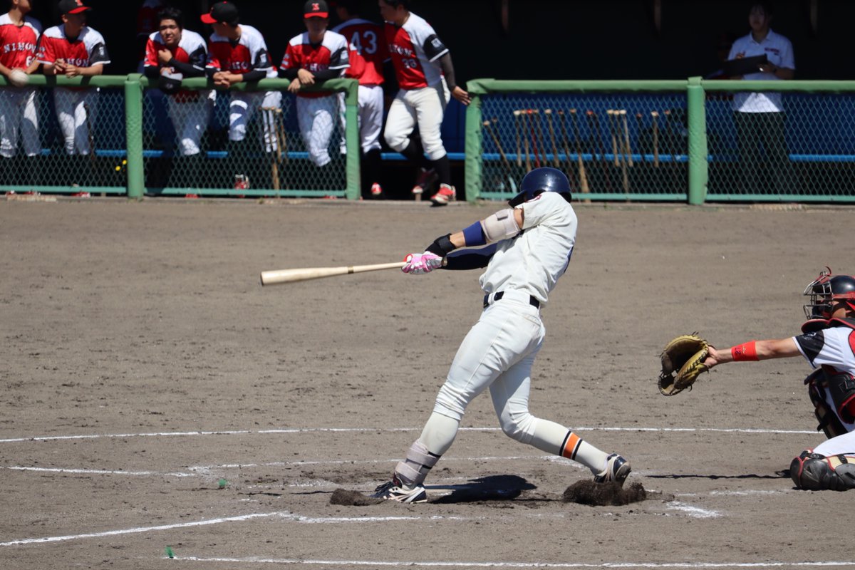 nuhwbaseball's tweet photo. 【春季新人戦 試合結果🌱】

先日行われました春季新人戦１回戦 vs日本大学工学部との試合は、4-2で勝つことができました❗️

たくさんのご声援、ありがとうございました✨
今後も応援よろしくお願いいたします🙇‍♀️

#新潟医療福祉大学 #新潟医療福祉大学硬式野球部 #NUHW #NUHWBASEBALL https://t.co/RcdVE5noYN