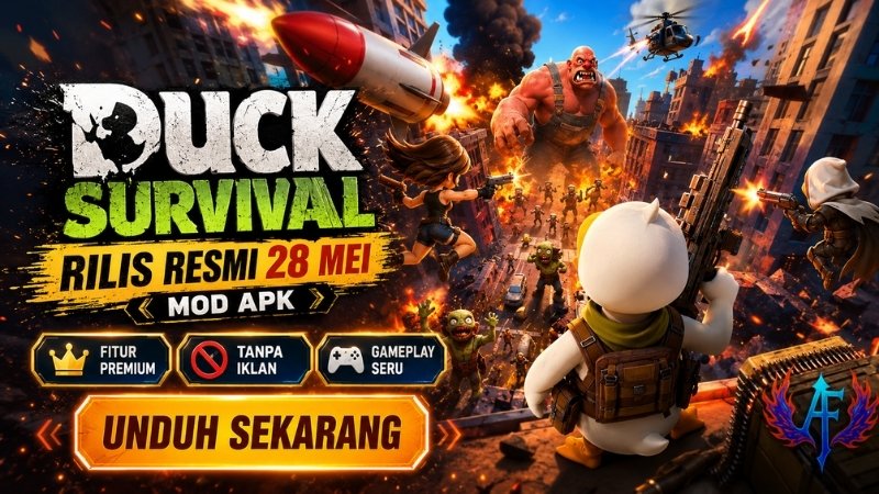 apkmodjoyorg's tweet photo. Gimana jadinya kalau seekor bebek harus angkat senjata dan melawan monster-monster raksasa? Daripada penasaran, mending langsung cobain Duck Survival MOD APK versi terbaru dari APKMODJOY!
Nikmati kemudahan bermain untuk buka item keren lebih cepat.
https://t.co/ytBlvJBtdf https://t.co/pUBY8GS9xM