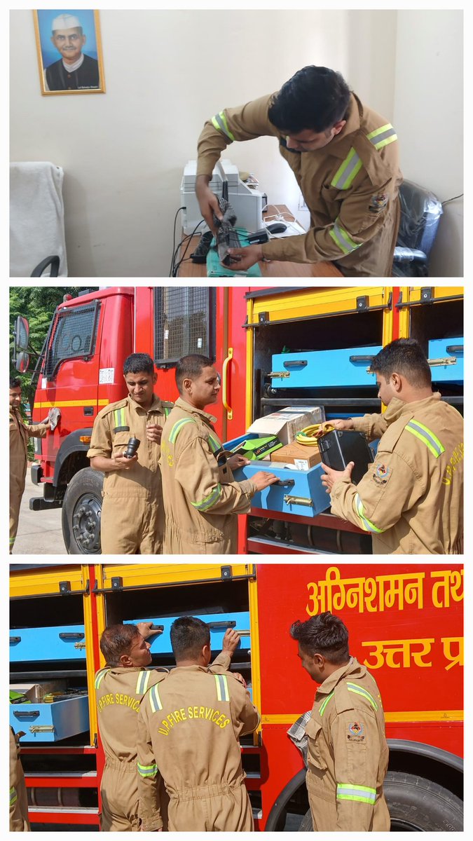 baghpat_fire's tweet photo. दिनांक-:02-06-2026 को श्रीमान पुलिस महानिदेशक F&amp;ES महोदय के आदेशानुसार एवं श्रीमान मुख्य अग्निशमन अधिकारी बागपत महोदय के निर्देशन में जनपद बागपत में सप्ताहिक फायर ड्रिल कराईं गई।@BagpatDm @baghpatpolice @fireserviceup @Uppolice https://t.co/zzE40gaAoT