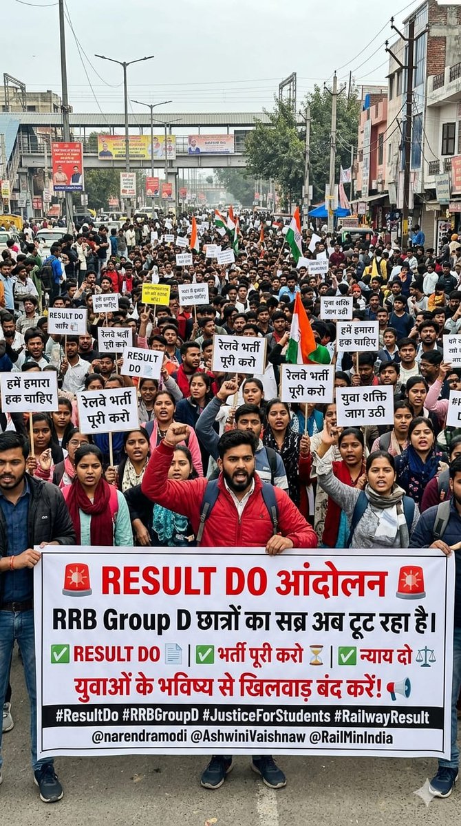 GHANASHYAM13127's tweet photo. #rrb_groupd_result_do सभी ट्विट करे २०24 का परिणाम 2026 मे भी नही निकल रहा हमारी उम्र निकल गई पर बेरोजगार रेल्वे अप्रेंटिस https://t.co/aBwRqTQYm5