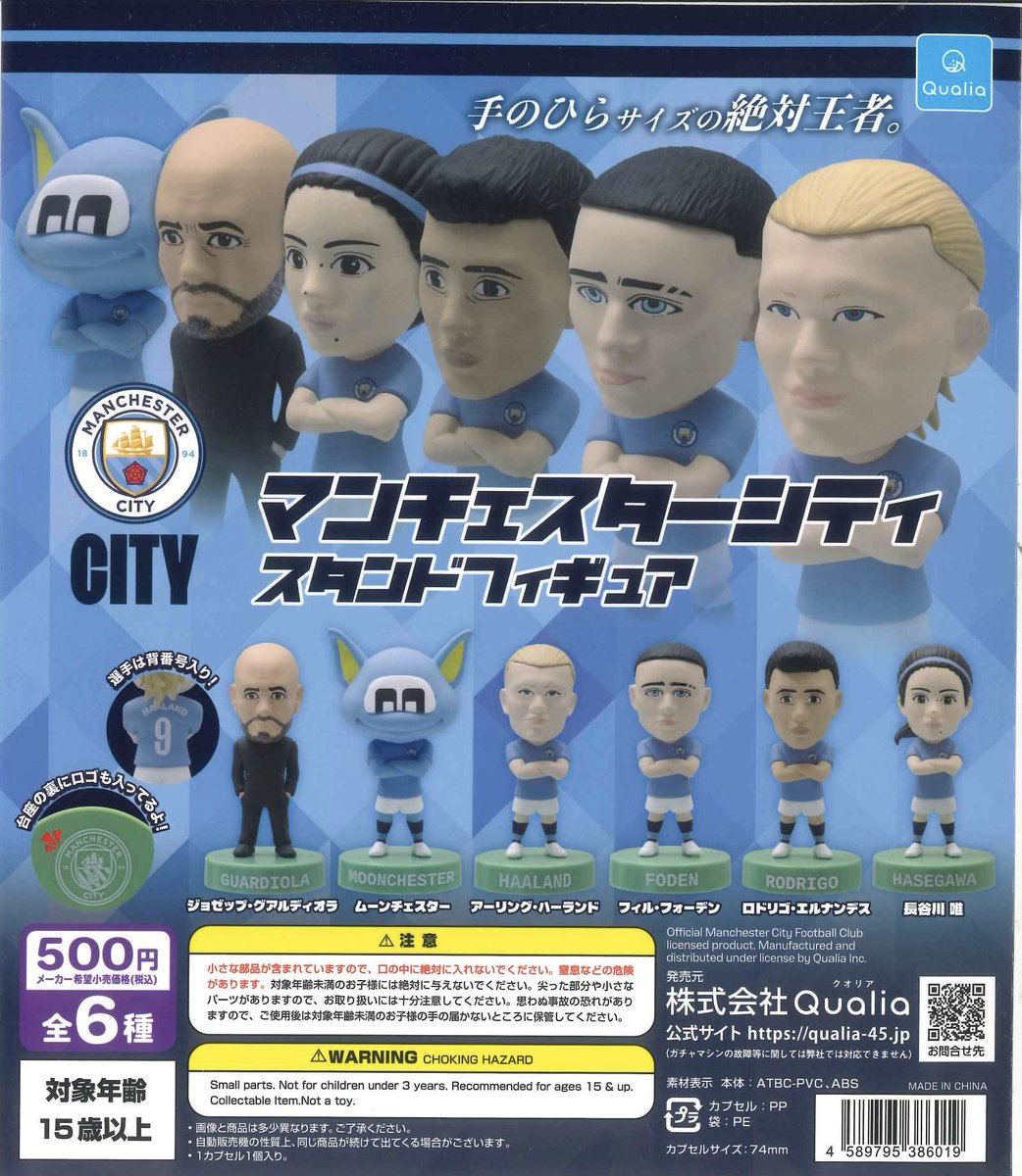 ⚠️完売のお知らせ⚠️ マンチェスターシティ スタンドフィギュア