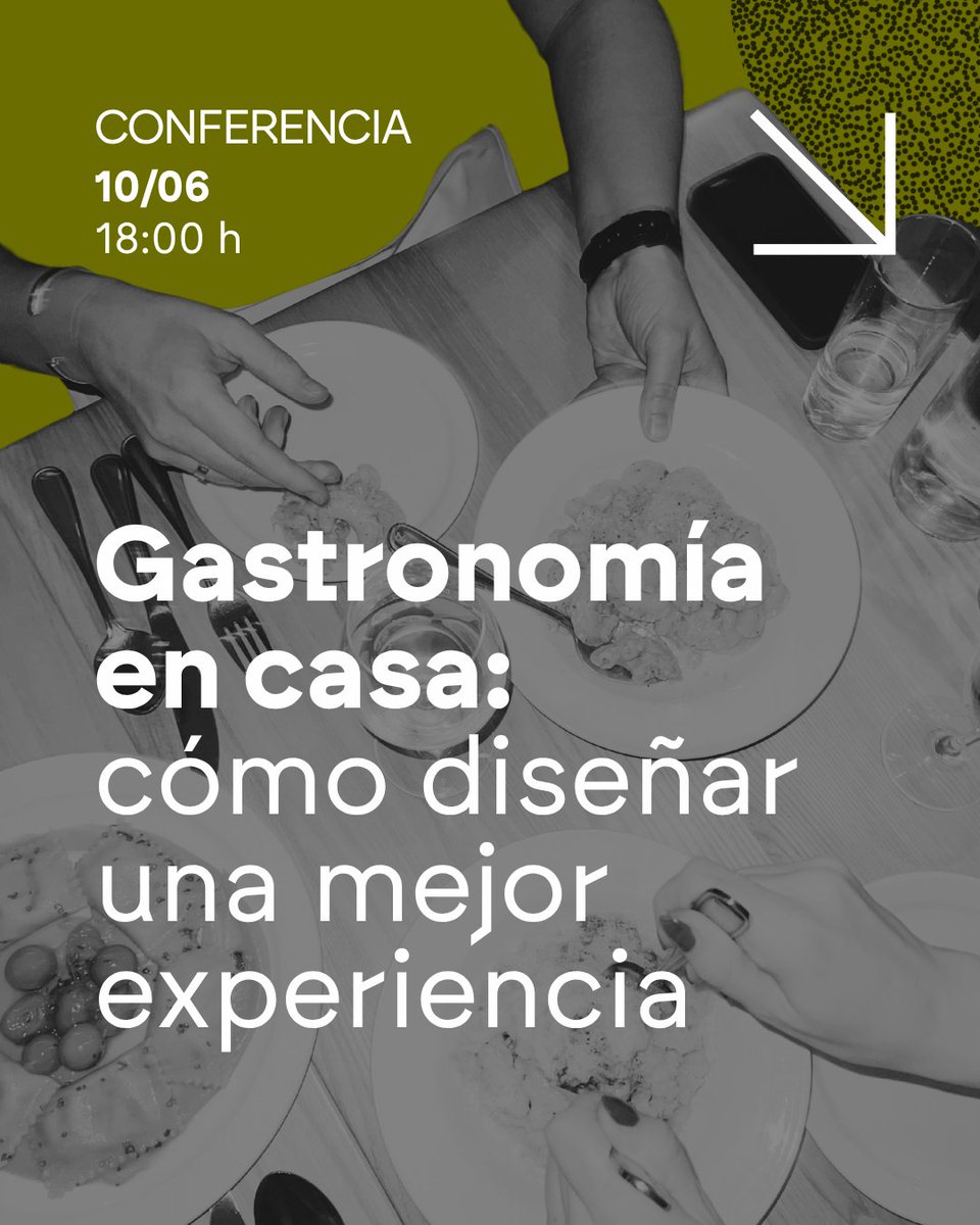 wearegoe's tweet photo. ¿Cómo influye el entorno en nuestra forma de comer? 🍽️✨ En esta charla descubriremos cómo el diseño de los espacios, los estímulos sensoriales y el entorno pueden transformar nuestra experiencia gastronómica
🗓️ 10/06
📍 GOe
🔗 https://t.co/RrDef14Yc0 https://t.co/P9W1uSSScp