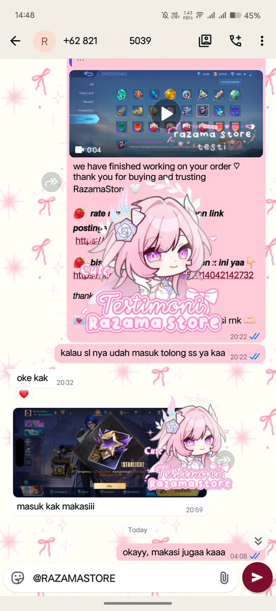 mizukiiayell's tweet photo. @damseulz sl card premium via gift
#testirazama https://t.co/hq03pQb2qI