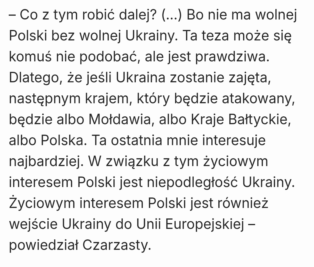 MinMKPL's tweet photo. Nareszcie pojawił się jakiś donośny głos rozsądku w tym całym antyukraińskim zgiełku.

Nie sposób nie zgodzić się z panem marszałkiem @wlodekczarzasty prawda? https://t.co/ZOSdwrmUWN