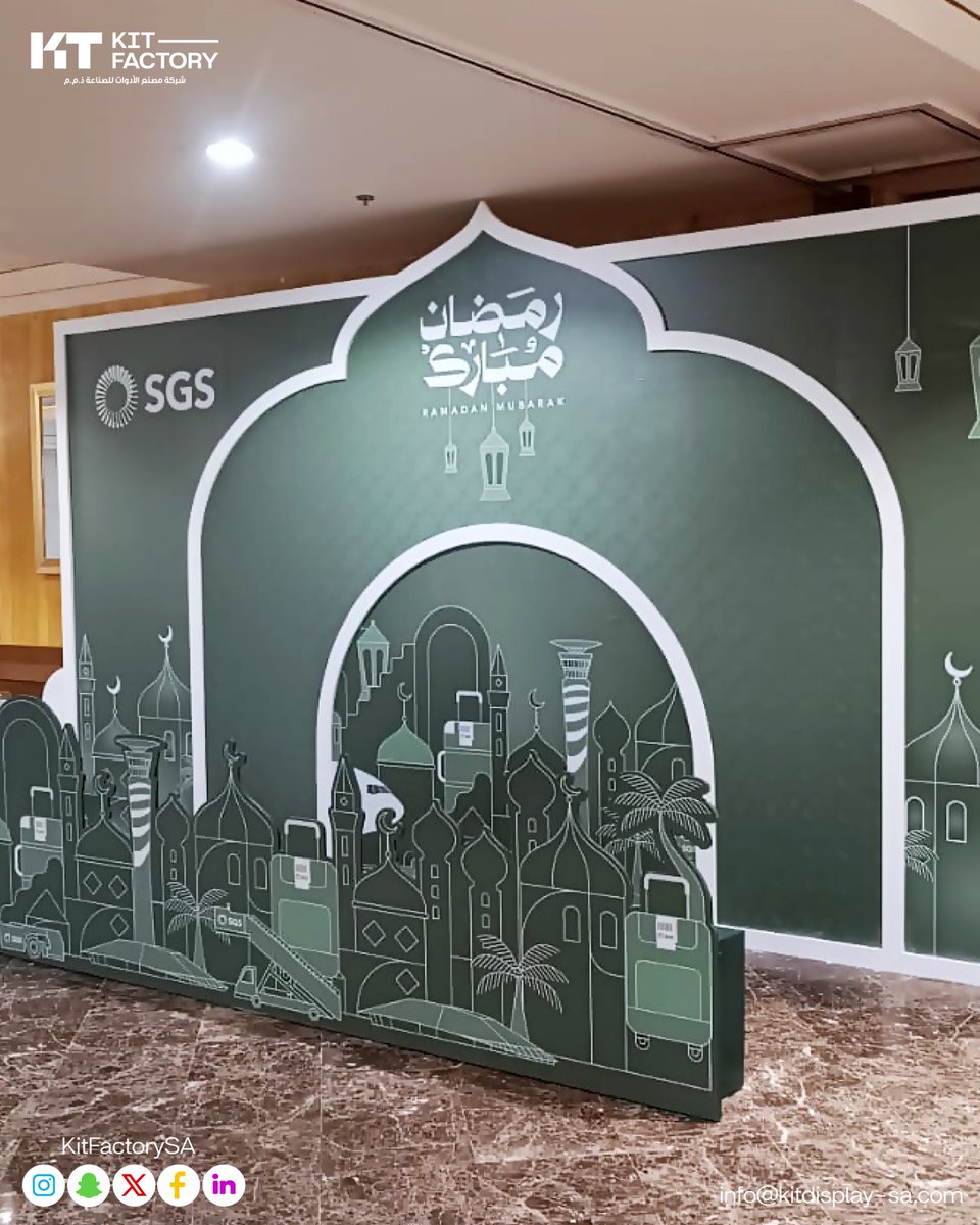 KitFactorySA's tweet photo. Special event designed for @saudi_gs and executed a custom Ramadan-inspired gateway that blended elegance, culture, and brand identity into one immersive experience.

#KITFactory #EventBranding #CorporateEvents #EventProduction #SaudiArabia https://t.co/498NZwELNP