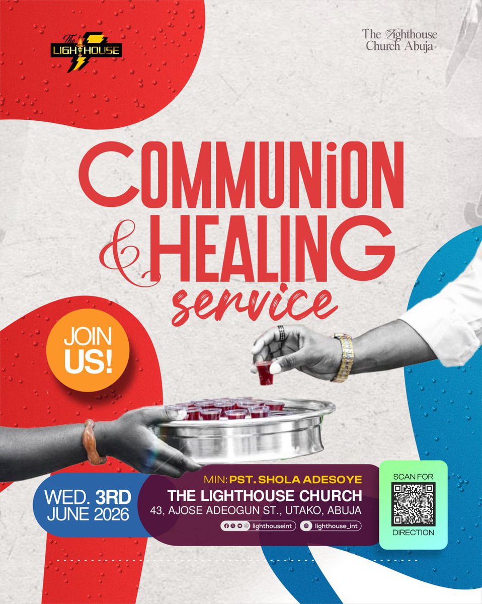 Lighthouseint's tweet photo. Join us for COMMUNION service this Wednesday. 
#iamlighthouse https://t.co/BrozBFRhbK