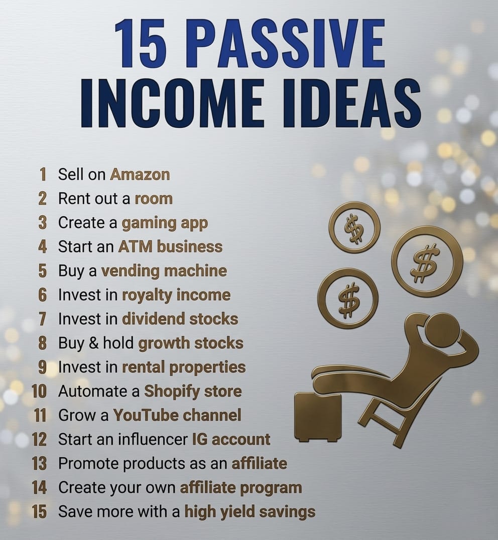 myth_coder's tweet photo. 15 Passive Income Ideas...👇 https://t.co/ANBEUH7Mtz