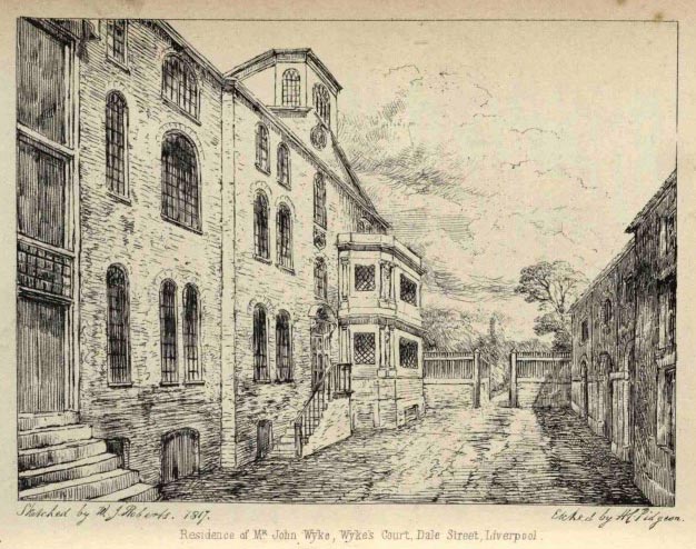 Liverpool1207's tweet photo. Wyke's Court, Dale Street, gained its name from watchmaker and banker John Wyke. For sale on 2nd June 1817 it became site of the Liverpool Gas Light Company, and later Dale Street Magistrates Courts. https://t.co/3l9Bh3J1kz