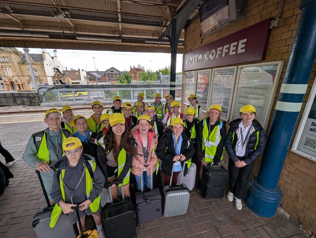 stmichaelthomas's tweet photo. All aboard! We are off! The children have settled into their seats ready for the journey to London. We look forward to posting some pictures of our day later on this afternoon and evening. https://t.co/BLQ8BvAlwF