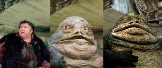 JosephZander's tweet photo. @pawel_lasek @EileenChollet Oh yeah and it's just a coincidence that Tattooine produces these blue-eyed force users? Or that Jabba transformed from a human man into a giant slug? The spice is real. https://t.co/NsP3I2MjnD