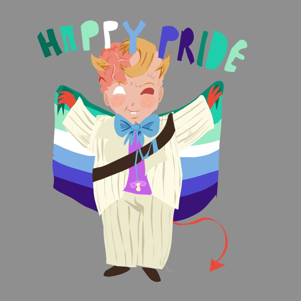 Tobykyoo's tweet photo. Yay pride #francobarbi https://t.co/aoDREPz9ew