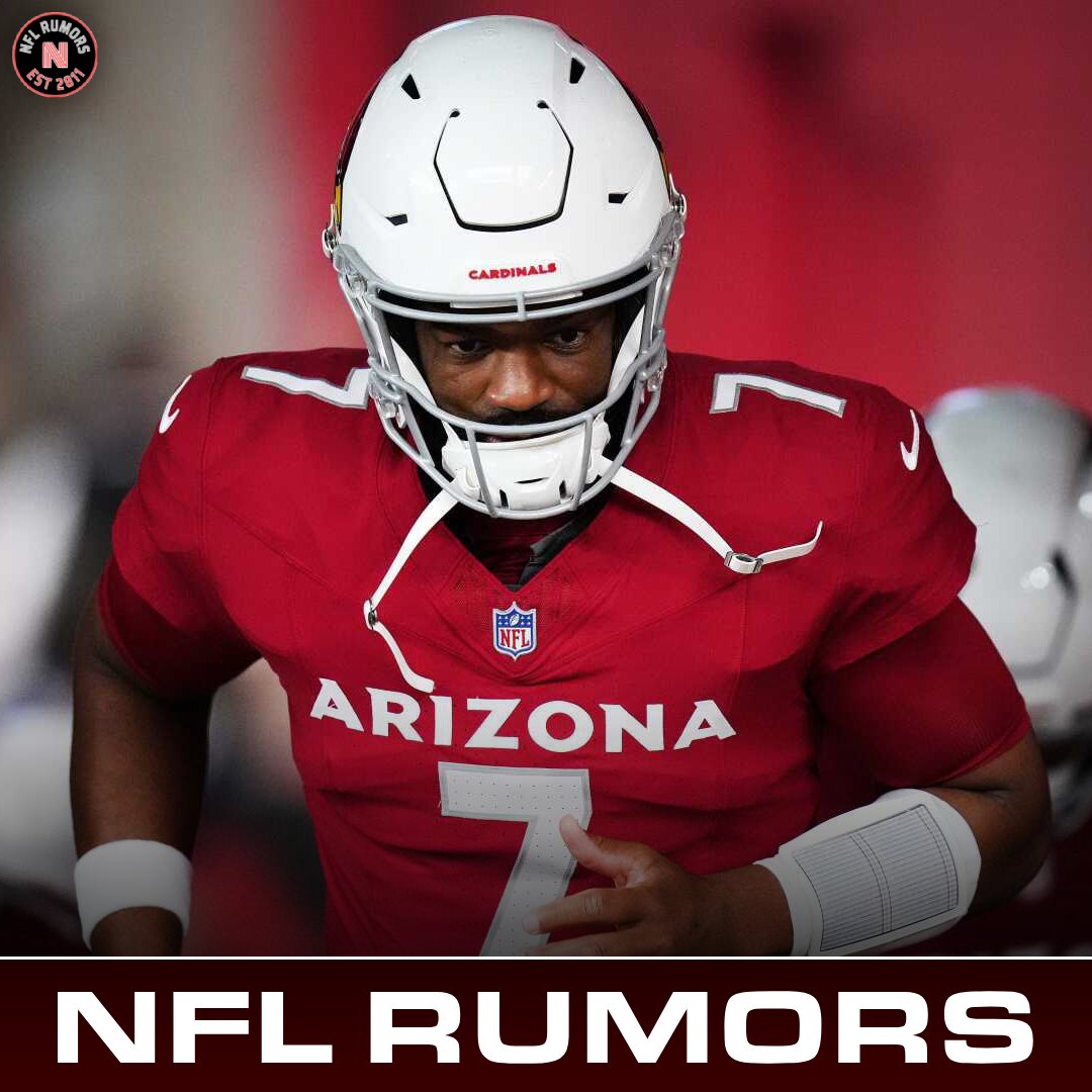 nflrums's tweet photo. 🚨#Cardinals quarterback Jacoby Brissett has continued his contract-related holdout into the team's third week of OTAs.

This really opens the door for QB Carson Beck https://t.co/HxH3KTAMUB