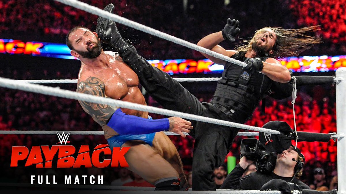 WWE_Vault's tweet photo. #OTD | #WWEPayback June 1, 2014
The Shield vs. Evolution
Run time: 38 minutes
#WWEVault
https://t.co/R1HfrQnH1F https://t.co/Ds3vYTQsP9
