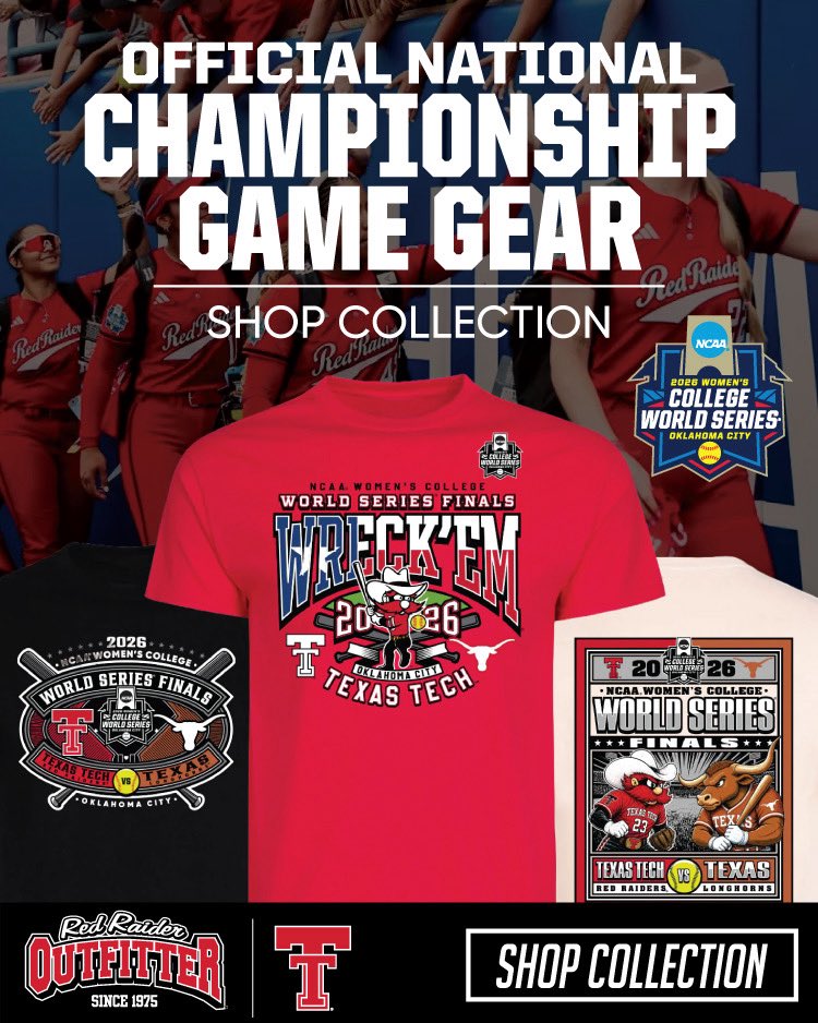 fansfav's tweet photo. Texas Tech Softball Is Playing For The National Championship!🏆 
https://t.co/Xv4SBXNHpS https://t.co/0skxtZGVEE