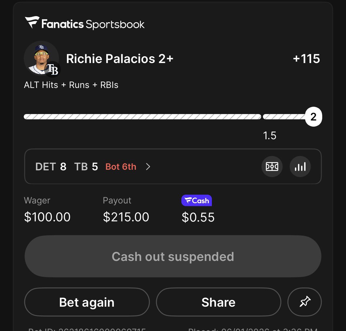 ripkob34eva's tweet photo. 1st day of the discord 

2/2 on single bets in the discord 

Yall go join the discord it’s Free ‼️‼️‼️🤑🤑🤑

https://t.co/I28lquXIyH

#Gambling𝕏 #GamblingTwiiter #mlb #hrr https://t.co/yG1ZB1iVlw