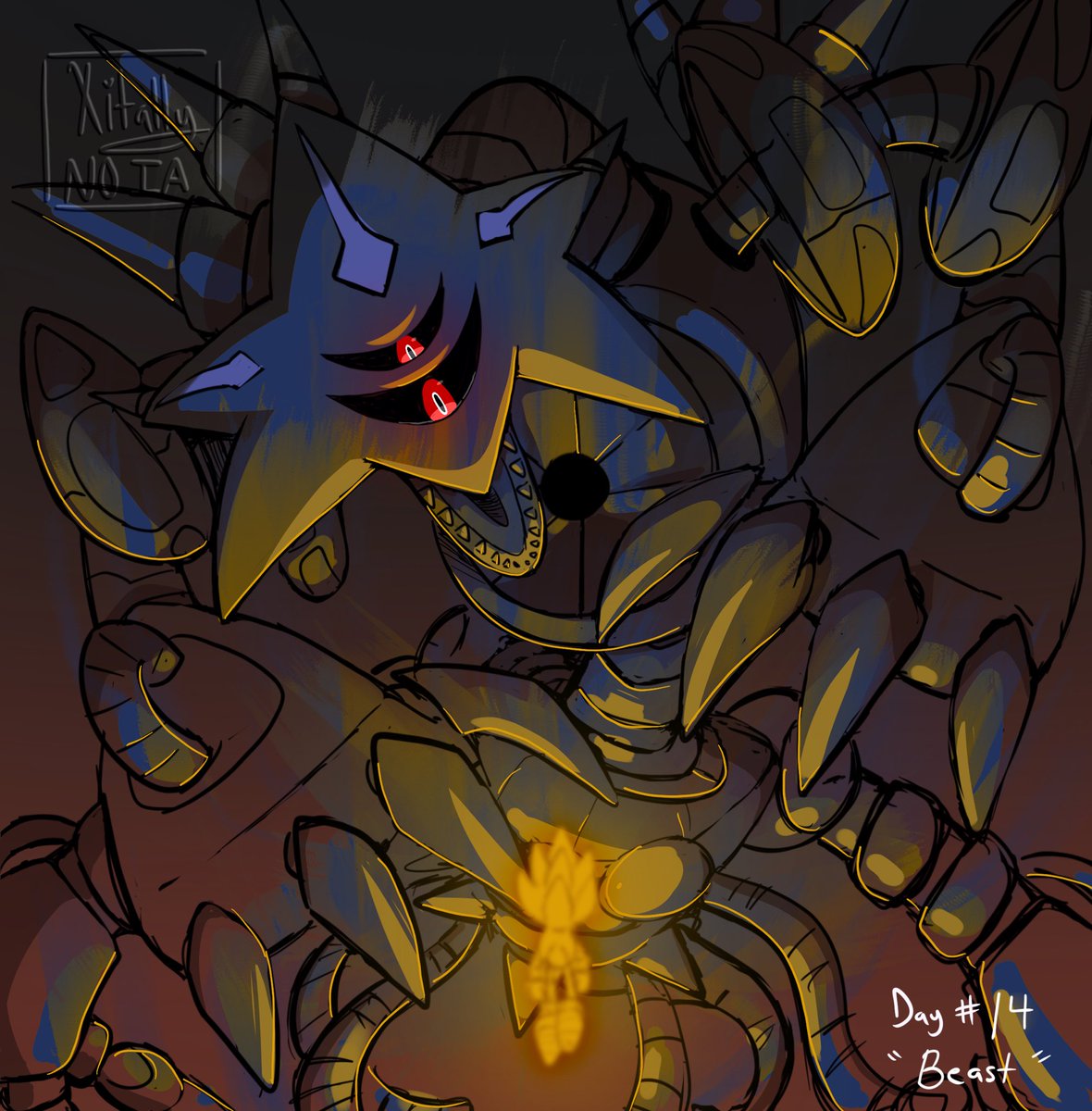Xitally_99's tweet photo. 35 Days Of Sonic!!

Day #14 “Beast” 

#35DaysSonic https://t.co/wR4E9H6ap4