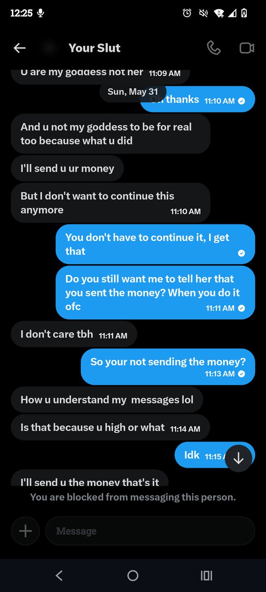 AzealiaFlow's tweet photo. Scammer update!
Spreading awareness; "your puppy" rebranded to "Your Slut" or @femboyforyou13
Don't let him scam you, he still owes me 175 dollars and has been attempting to do the same with others! https://t.co/Jwoe09OzWp